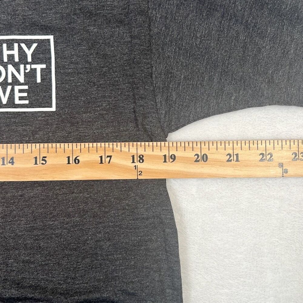 Why Don’t We Concert Release Distressed Long Hem T-Shirt Men Medium Nwot View 4